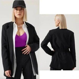 Athleta Endless Primatwill Athleisure Cinched Waist Jacket